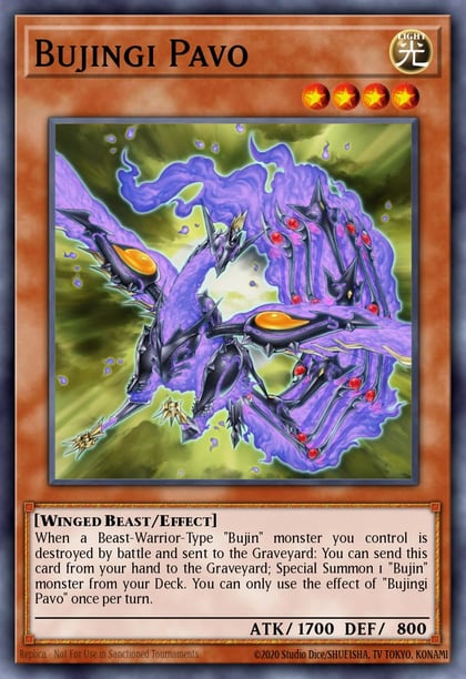 Bujingi Pavo, Legacy of the Valiant LVAL-EN083