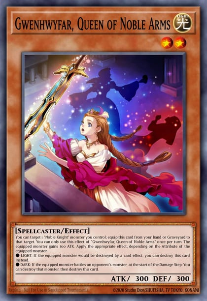Gwenhwyfar, Queen of Noble Arms, Legacy of the Valiant LVAL-EN086