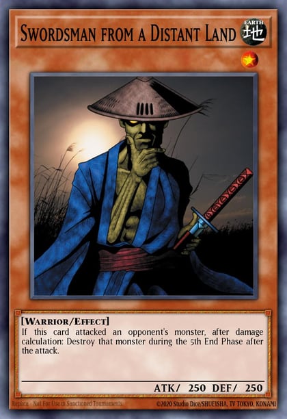 Swordsman from a Distant Land, Legacy of the Valiant LVAL-EN091