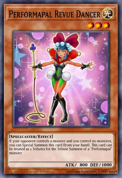 Performapal Revue Dancer, Maximum Crisis MACR-EN003
