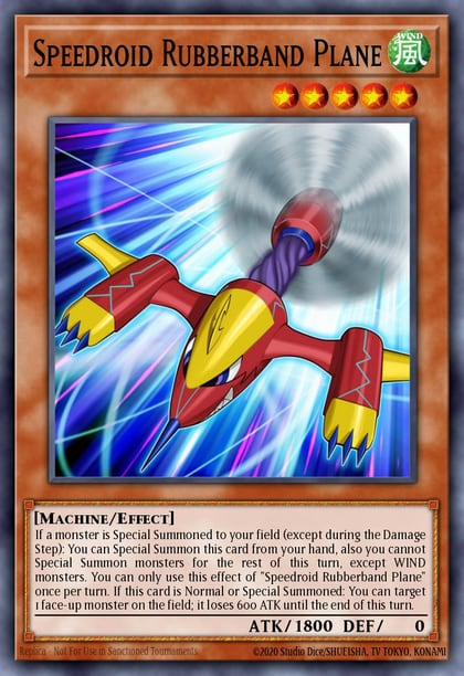 Speedroid Rubberband Plane, Maximum Crisis MACR-EN008