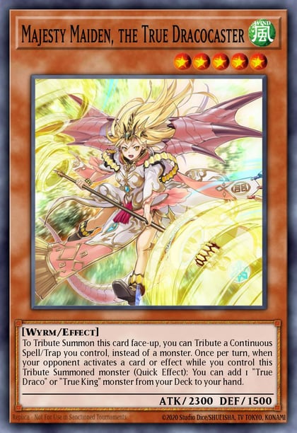 Majesty Maiden, the True Dracocaster, Maximum Crisis MACR-EN020