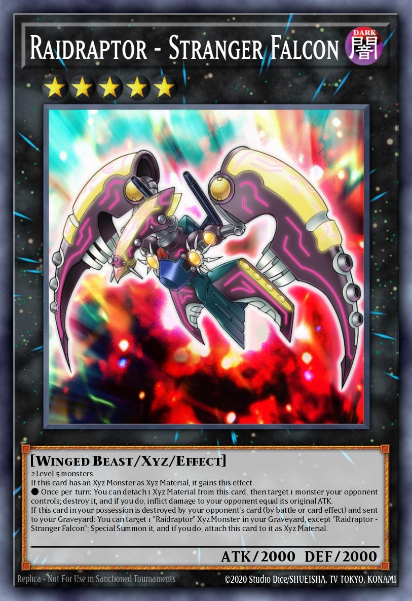 Raidraptor - Stranger Falcon, Maximum Crisis MACR-EN044