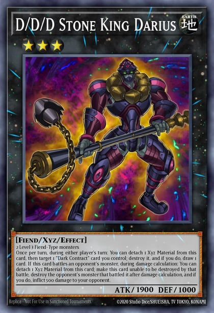 D/D/D Stone King Darius, Maximum Crisis MACR-EN045