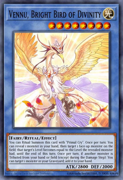 Vennu, Bright Bird of Divinity, Maximum Crisis MACR-EN097