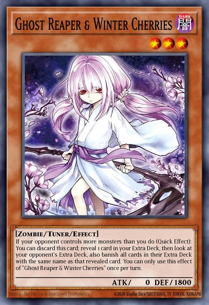Ghost Reaper & Winter Cherries (Alternate Art), Maximum Gold MAGO-EN010