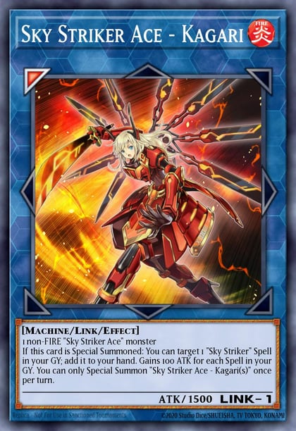 Sky Striker Ace - Kagari, Maximum Gold MAGO-EN038