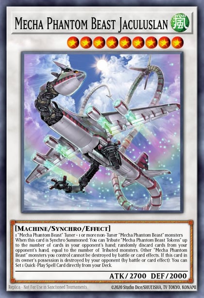 Mecha Phantom Beast Jaculuslan, Maximum Gold MAGO-EN066
