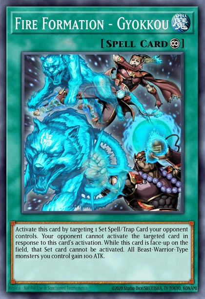 Fire Formation - Gyokkou, Maximum Gold MAGO-EN073