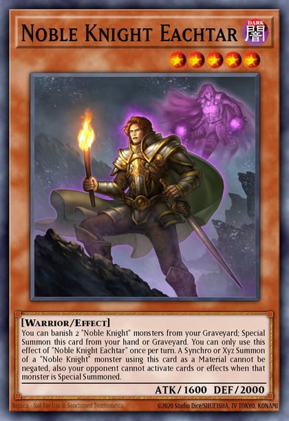 Noble Knight Eachtar, Maximum Gold MAGO-EN084
