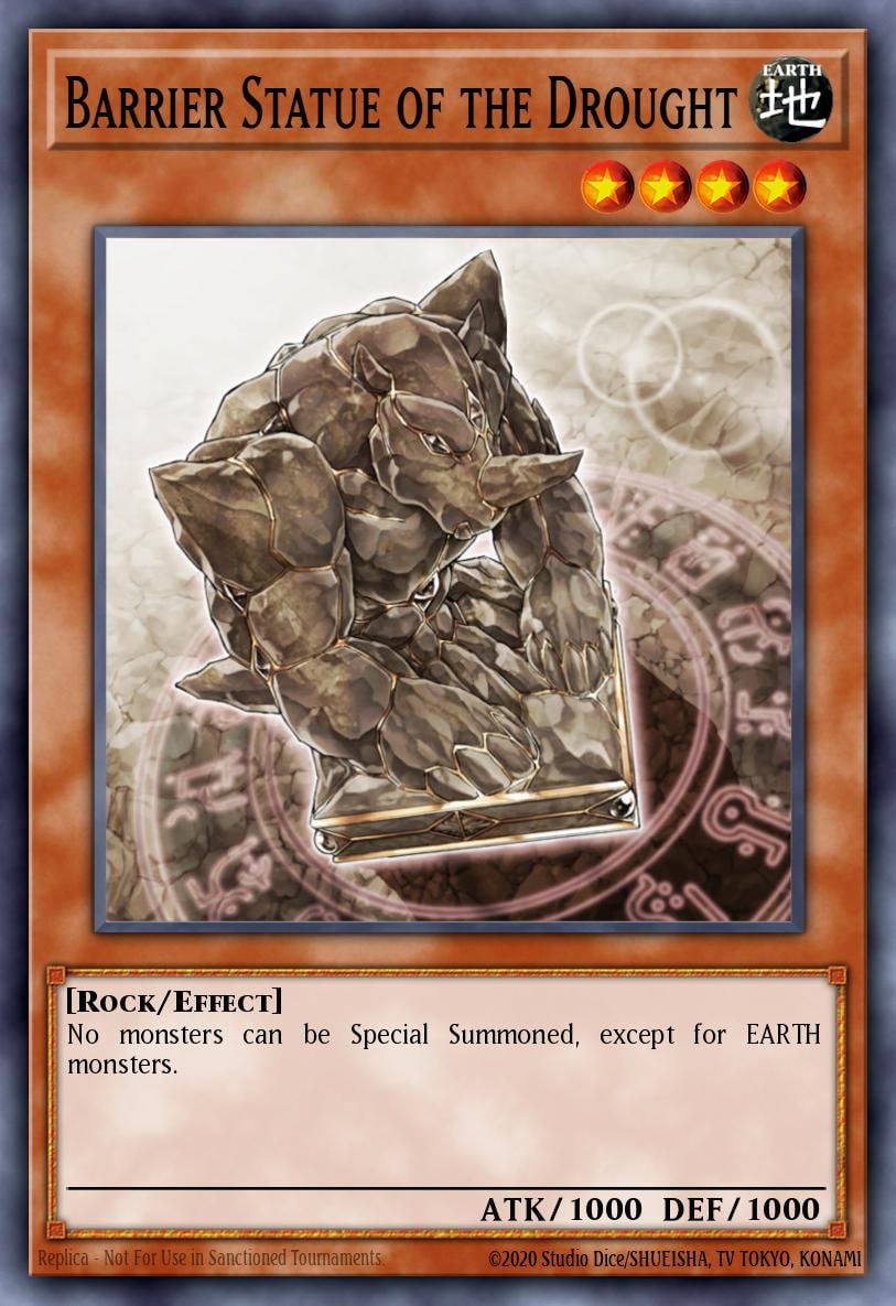 Barrier Statue of the Drought, Maximum Gold MAGO-EN115