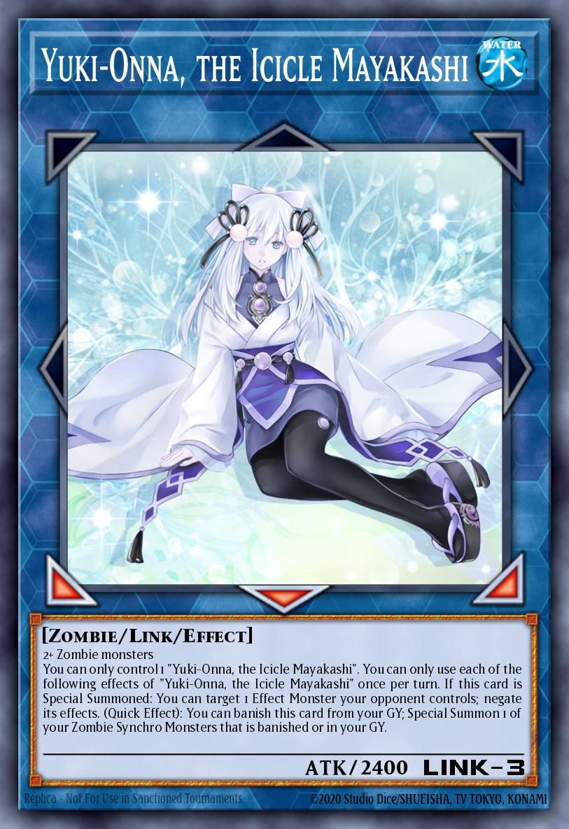 Yuki-Onna, the Icicle Mayakashi, Magnificent Mavens MAMA-EN014