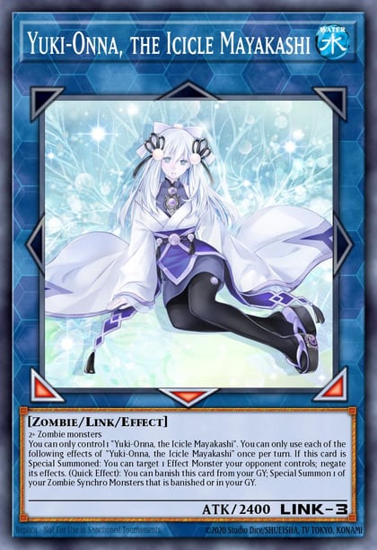 Yuki-Onna, the Icicle Mayakashi, Magnificent Mavens MAMA-EN014