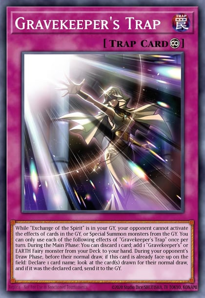 Gravekeeper's Trap (Ultra Pharaoh's Rare), Magnificent Mavens MAMA-EN029