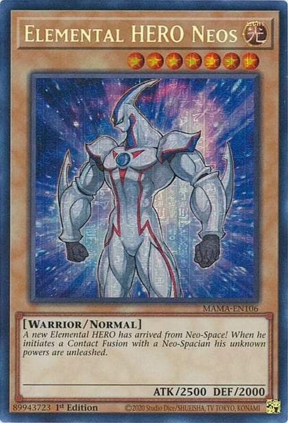Elemental HERO Neos (Secret Pharaoh's Rare), Magnificent Mavens MAMA-EN106