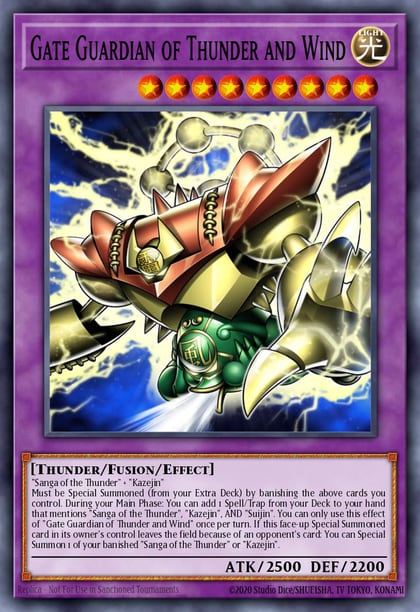 Gate Guardian of Thunder and Wind, Maze of Memories MAZE-EN004