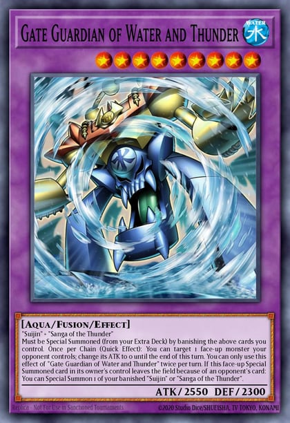 Gate Guardian of Water and Thunder, Maze of Memories MAZE-EN006