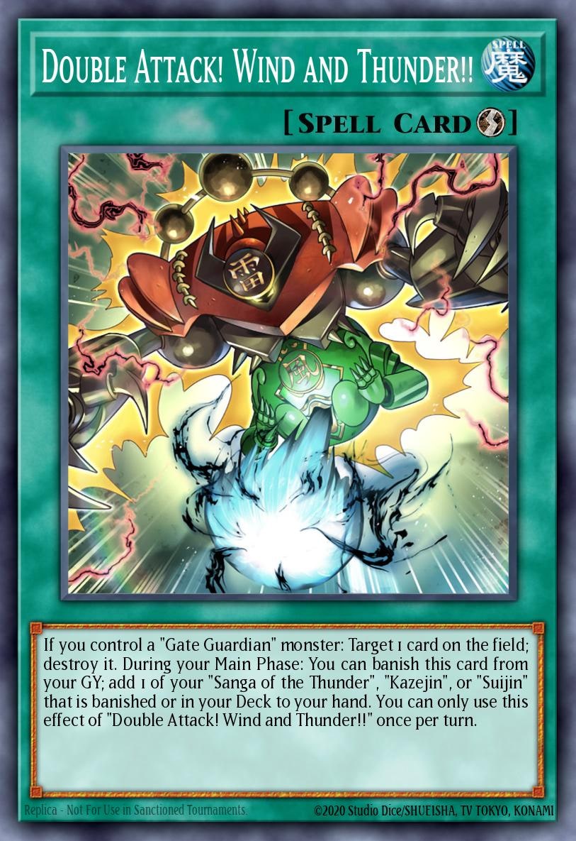 Double Attack! Wind and Thunder!!, Maze of Memories MAZE-EN008