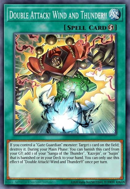 Double Attack! Wind and Thunder!!, Maze of Memories MAZE-EN008