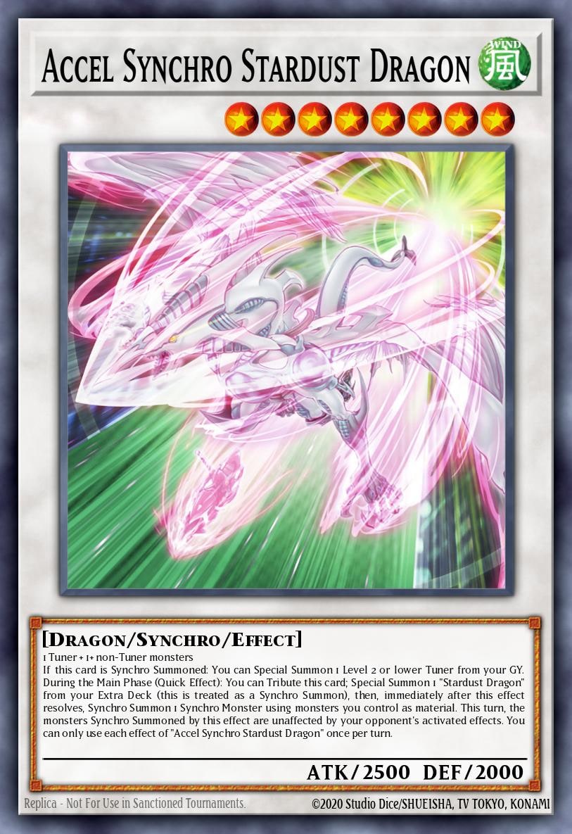 Accel Synchro Stardust Dragon, Maze of Memories MAZE-EN019