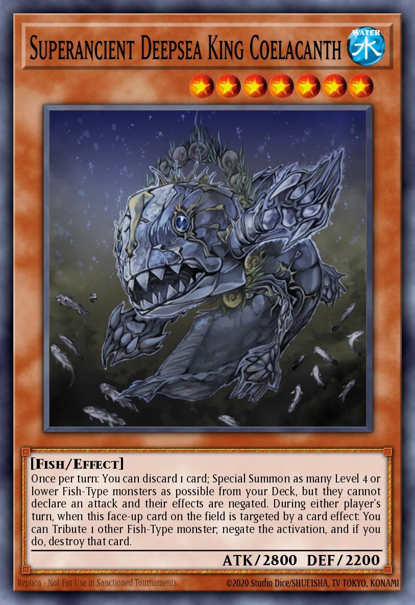 Superancient Deepsea King Coelacanth, Maze of Memories MAZE-EN036