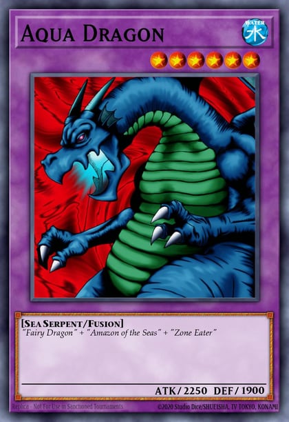 Aqua Dragon, McDonald's Promo Series 2 MDP2-EN013