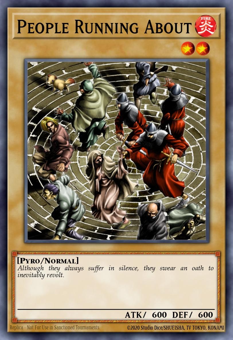 People Running About, Magician's Force MFC-001