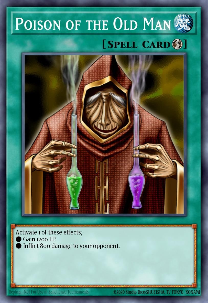 Poison of the Old Man, Magician's Force MFC-033