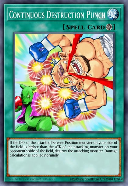 Continuous Destruction Punch, Magician's Force MFC-085