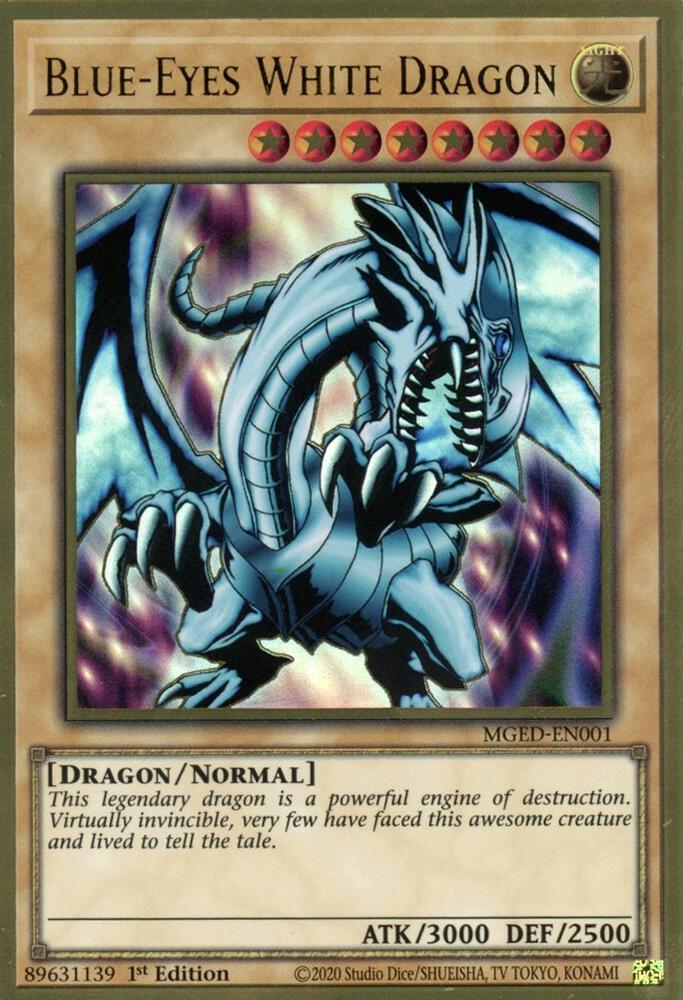 Blue-Eyes White Dragon, Maximum Gold: El Dorado MGED-EN001
