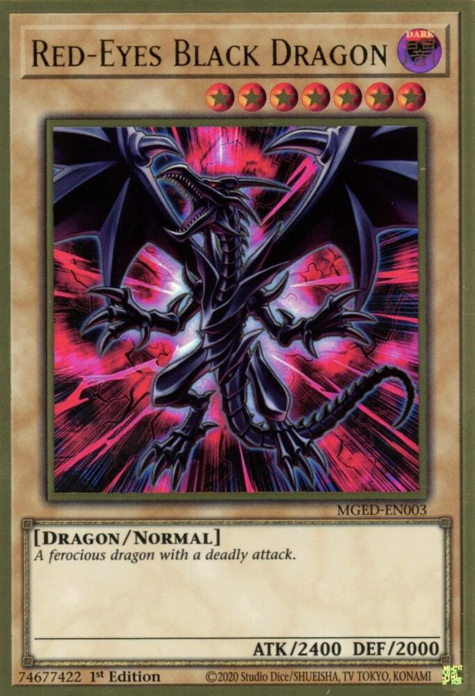 Red-Eyes Black Dragon, Maximum Gold: El Dorado MGED-EN003