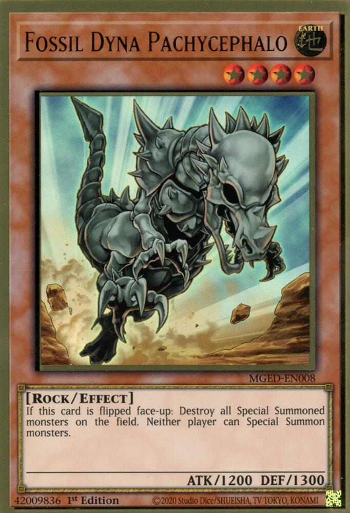 Fossil Dyna Pachycephalo, Maximum Gold: El Dorado MGED-EN008