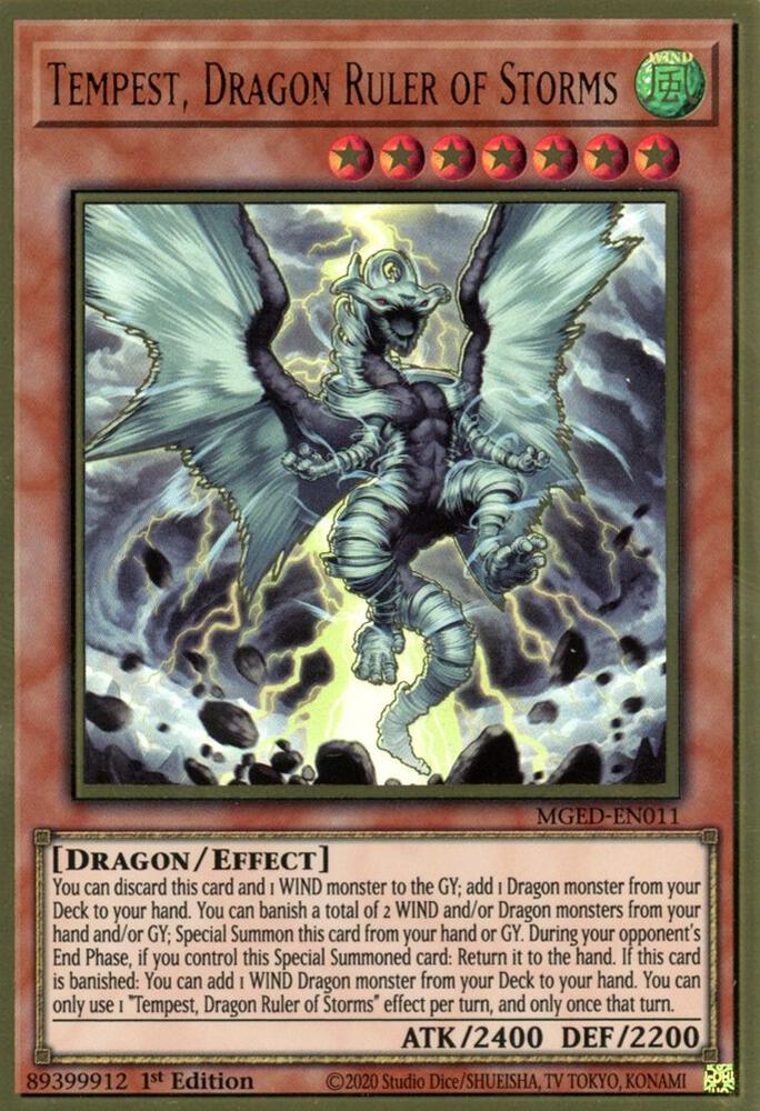 Tempest, Dragon Ruler of Storms, Maximum Gold: El Dorado MGED-EN011