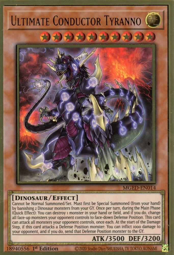 Ultimate Conductor Tyranno, Maximum Gold: El Dorado MGED-EN014