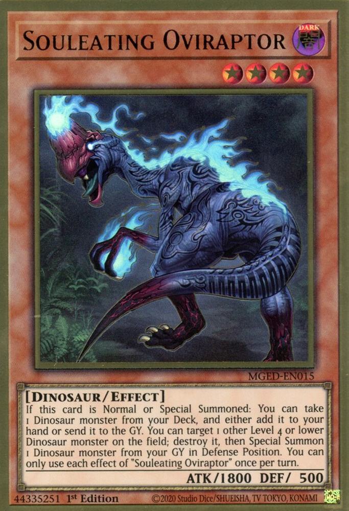 Souleating Oviraptor, Maximum Gold: El Dorado MGED-EN015