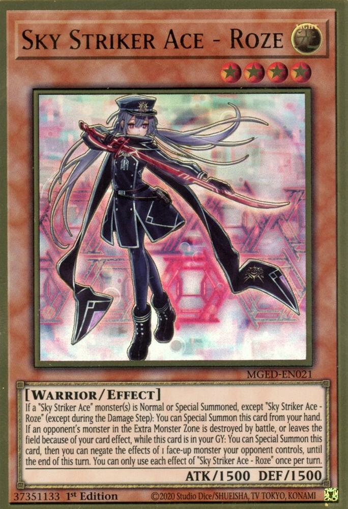 Sky Striker Ace - Roze, Maximum Gold: El Dorado MGED-EN021