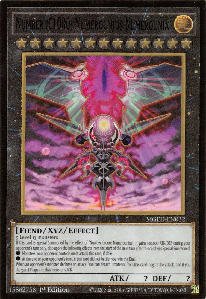 Number iC1000: Numerounius Numerounia, Maximum Gold: El Dorado MGED-EN032