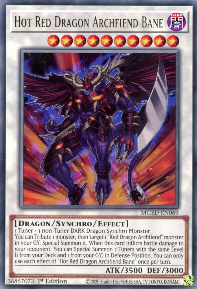 Hot Red Dragon Archfiend Bane, Maximum Gold: El Dorado MGED-EN069