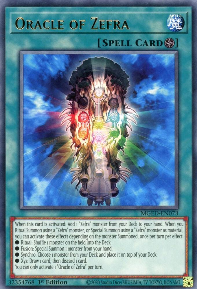 Oracle of Zefra, Maximum Gold: El Dorado MGED-EN073