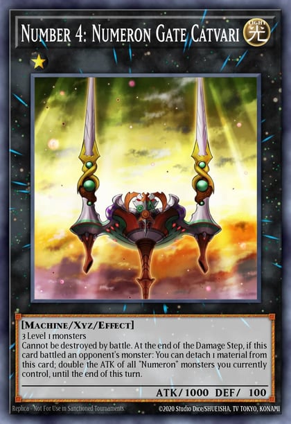 Number 4: Numeron Gate Catvari, Maximum Gold: El Dorado MGED-EN086