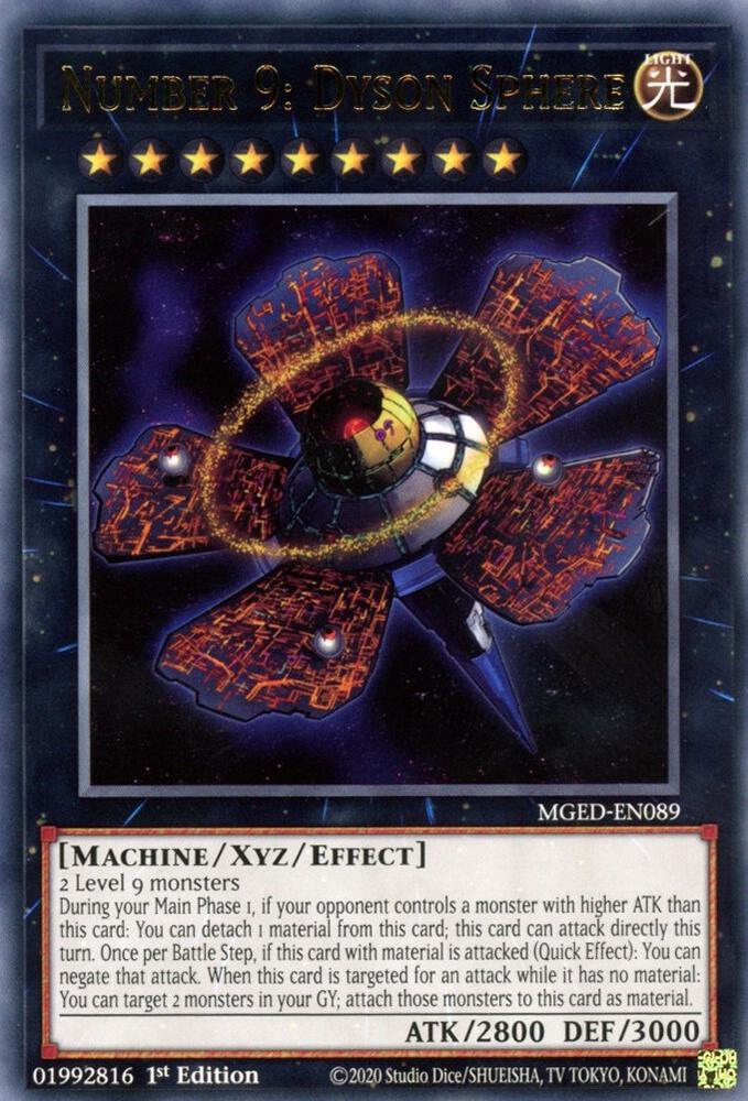 Number 9: Dyson Sphere, Maximum Gold: El Dorado MGED-EN089