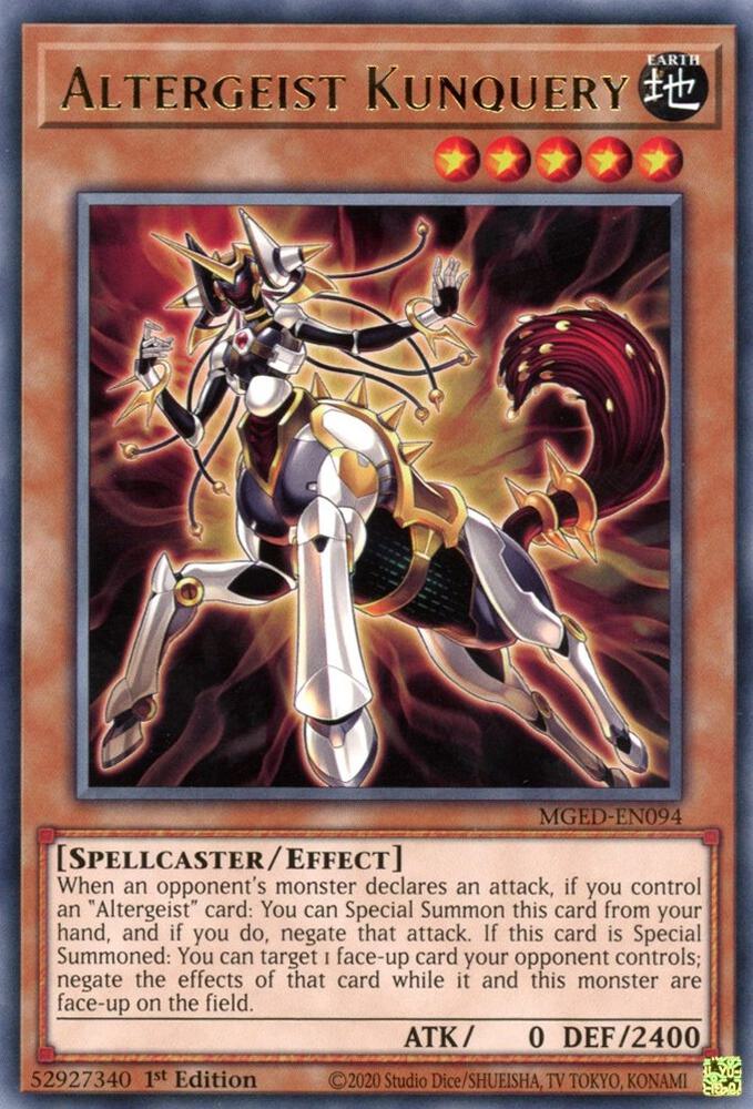 Altergeist Kunquery, Maximum Gold: El Dorado MGED-EN094