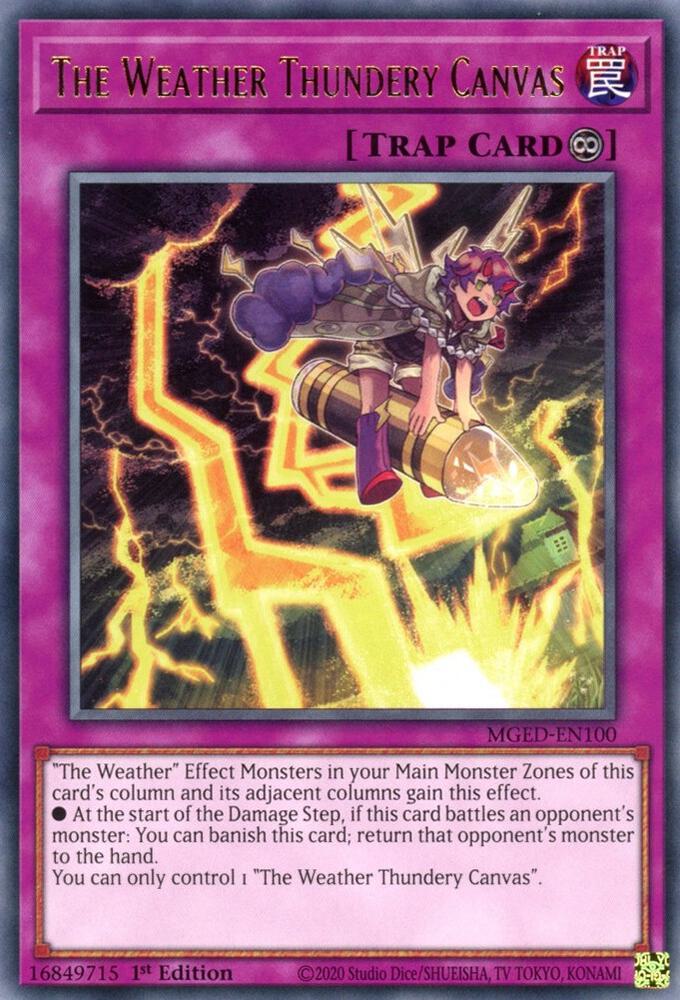 The Weather Thundery Canvas, Maximum Gold: El Dorado MGED-EN100