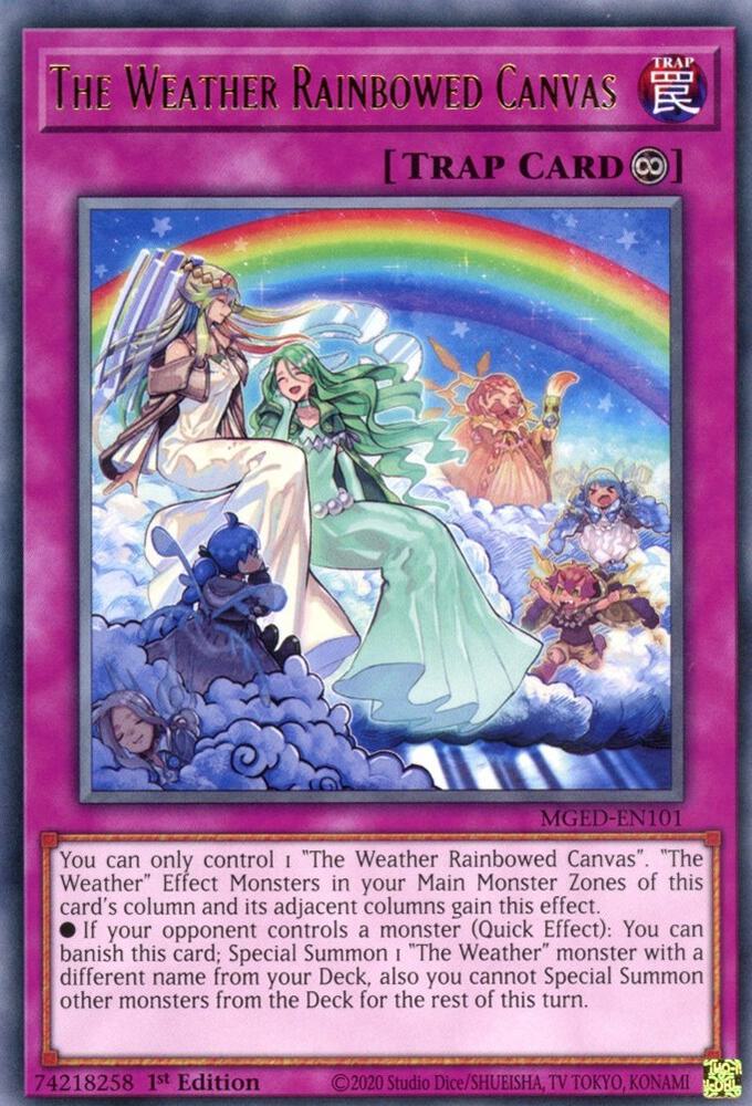 The Weather Rainbowed Canvas, Maximum Gold: El Dorado MGED-EN101