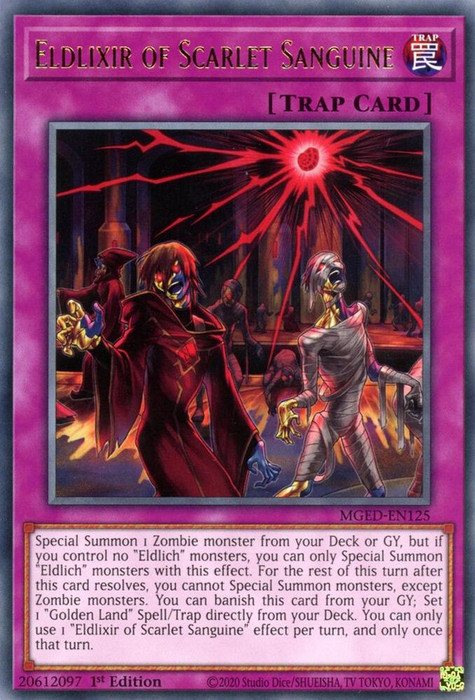Eldlixir of Scarlet Sanguine, Maximum Gold: El Dorado MGED-EN125
