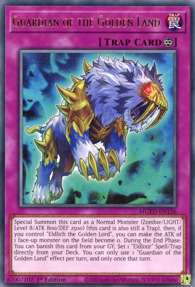 Guardian of the Golden Land, Maximum Gold: El Dorado MGED-EN126