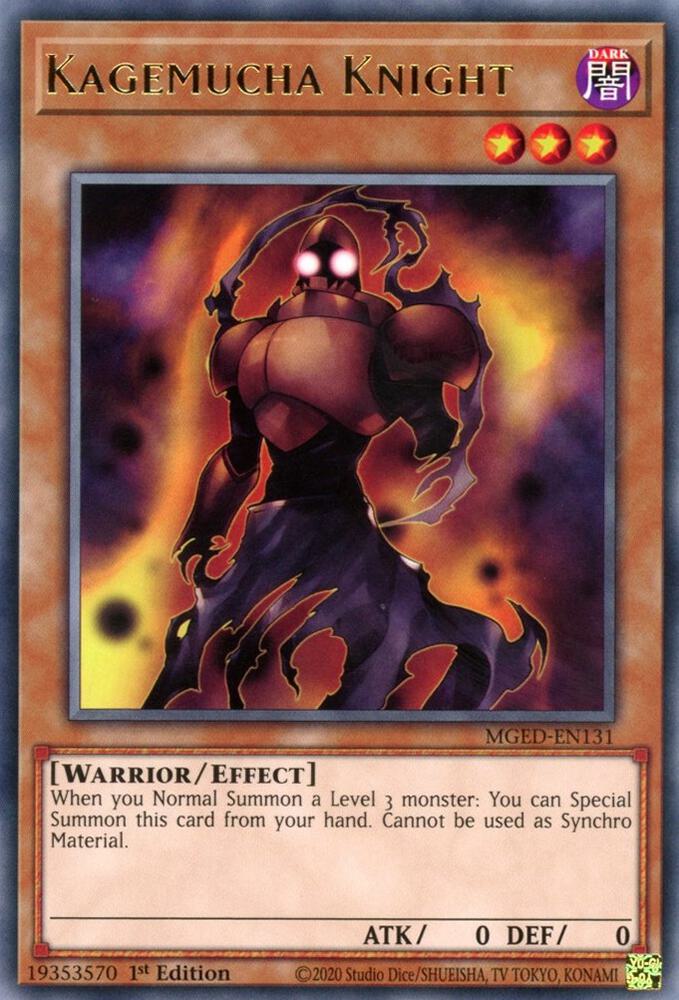 Kagemucha Knight, Maximum Gold: El Dorado MGED-EN131