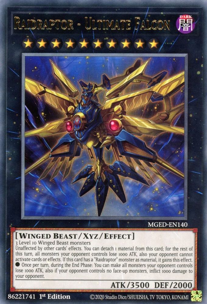Raidraptor - Ultimate Falcon, Maximum Gold: El Dorado MGED-EN140