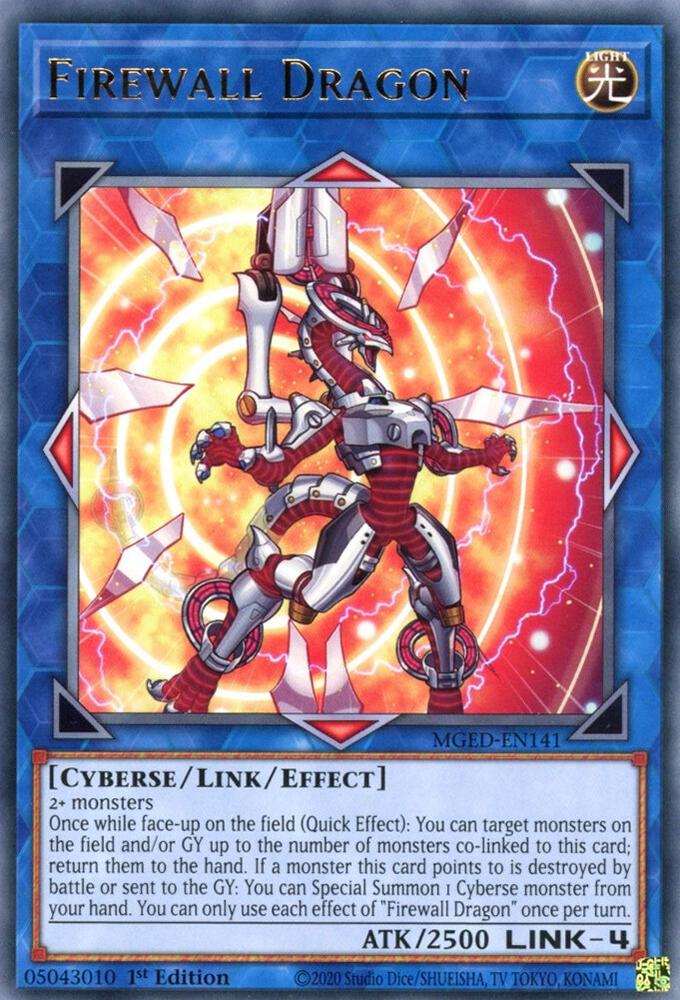 Firewall Dragon (Red Alternate Art), Maximum Gold: El Dorado MGED-EN141