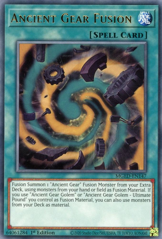 Ancient Gear Fusion, Maximum Gold: El Dorado MGED-EN147